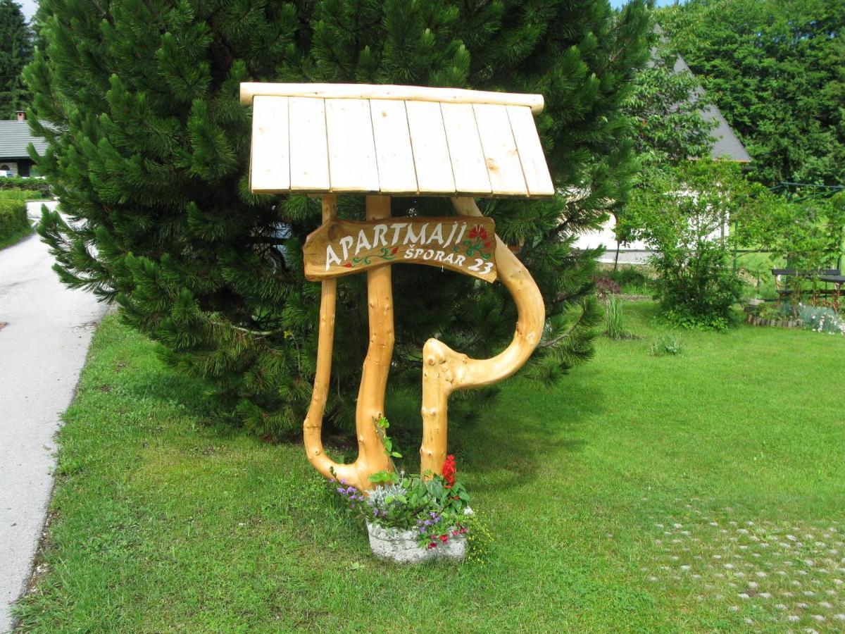 Apartment Sporar Bohinj Buitenkant foto