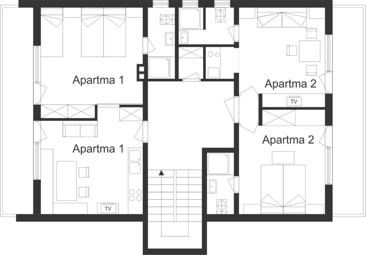 Apartment Sporar Bohinj Buitenkant foto